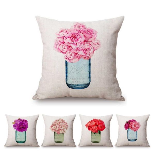 cushion/decorative pillow nordic flower bouquet glass jar vase floral home decorative sofa throw case cotton linen watercolor flowers cushio
cushion/decorative pillow nordic flower bouquet glass jar vase floral home decorative sofa throw case cotton linen watercolor flowers cushio