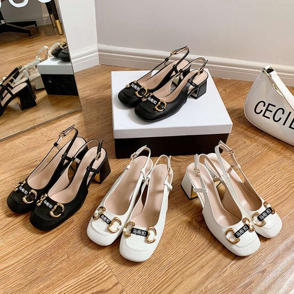 grape mother horse title buckle single sho baotou sandals women's thick heels mary jane middle heel french high, Black
grape mother horse title buckle single sho baotou sandals women's thick heels mary jane middle heel french high, Black
