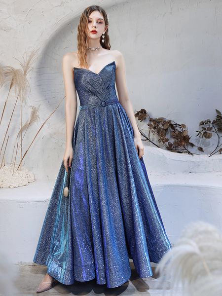 Elegant Strapless Sleeveless Floor Length Evening Dress Classic Bandage Slim Pageant Party Gown Vestido De Festa Longo, As the photo
Elegant Strapless Sleeveless Floor Length Evening Dress Classic Bandage Slim Pageant Party Gown Vestido De Festa Longo, As the photo