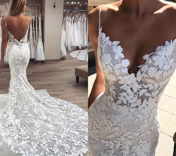2021 plus size arabic aso ebi mermaid luxurious lace wedding gowns spaghetti crystals backless vintage bridal dresses zj355, White
2021 plus size arabic aso ebi mermaid luxurious lace wedding gowns spaghetti crystals backless vintage bridal dresses zj355, White