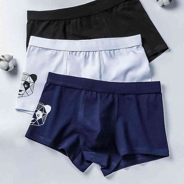 underpants young men's underwear cotton boxer pants summer thin breathable simple fashion shorts head, Black;white
underpants young men's underwear cotton boxer pants summer thin breathable simple fashion shorts head, Black;white