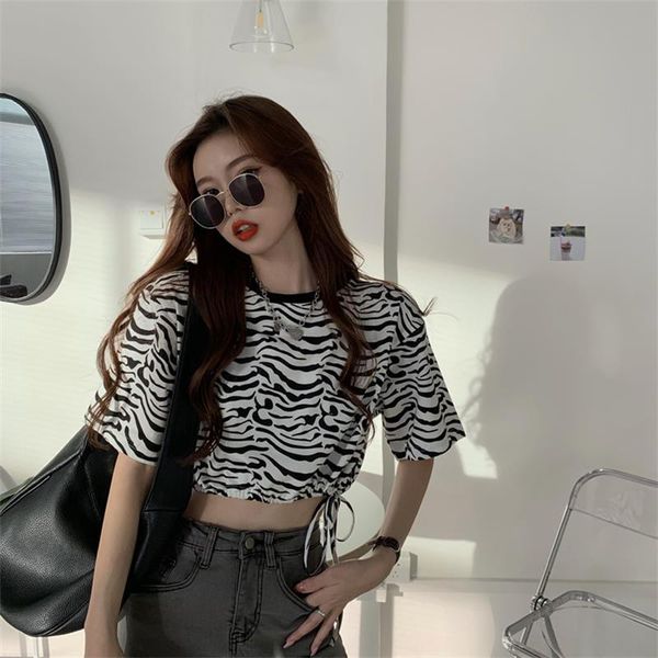 women's t-shirt t shirt loose o-nec zebra print short sleeve fashion vintage length harajuku hipster 2 styles for ladies, White
women's t-shirt t shirt loose o-nec zebra print short sleeve fashion vintage length harajuku hipster 2 styles for ladies, White