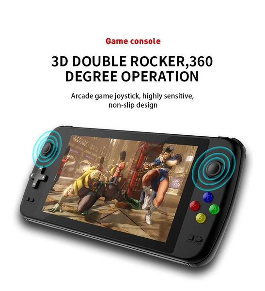 7 inch retro game console hd arcade 128 bit ps7000 double handheld game player 64g 6000+ games gaming consoles with two gamepads
7 inch retro game console hd arcade 128 bit ps7000 double handheld game player 64g 6000+ games gaming consoles with two gamepads