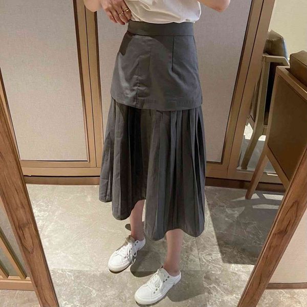 dress skirt 2021 tb port flavor medium length suit a-line versatile slim high waist grey pleated fashion, Black;gray
dress skirt 2021 tb port flavor medium length suit a-line versatile slim high waist grey pleated fashion, Black;gray