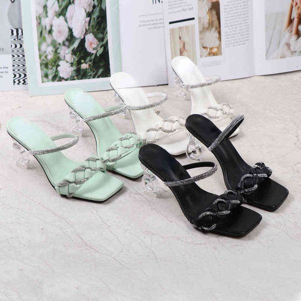 summer herringbone with rhinestone high-heeled semi sandals, versatile thin heel large women's shoes, Black
summer herringbone with rhinestone high-heeled semi sandals, versatile thin heel large women's shoes, Black