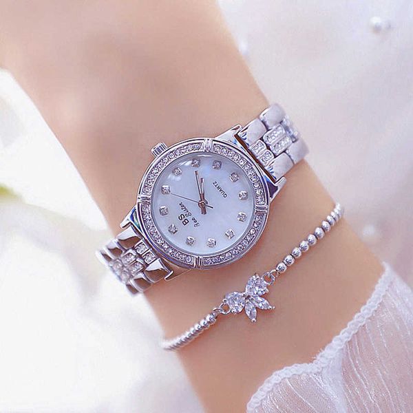 women's watches luxury brand diamond silver ladies watches female wrist watches stainless steel wristwatch montre femme 210527, Slivery;brown
women's watches luxury brand diamond silver ladies watches female wrist watches stainless steel wristwatch montre femme 210527, Slivery;brown