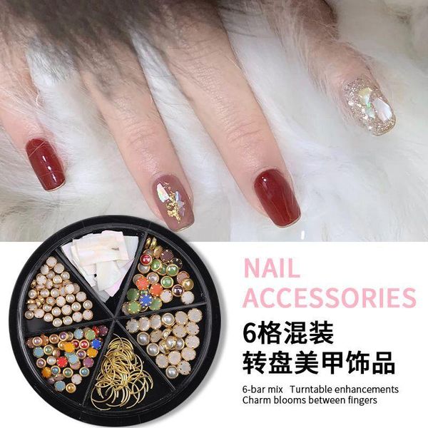 nail art decorations leamx1 box of 6 kinds japanese metal rivets diamonds rhinestones pearls three-dimensional mixed full set accessories, Silver;gold
nail art decorations leamx1 box of 6 kinds japanese metal rivets diamonds rhinestones pearls three-dimensional mixed full set accessories, Silver;gold