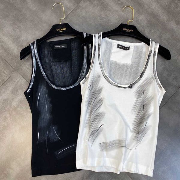 fabpop summer sleeveless o neck tie dye tank women crop streetwear women gb956 210709, White
fabpop summer sleeveless o neck tie dye tank women crop streetwear women gb956 210709, White
