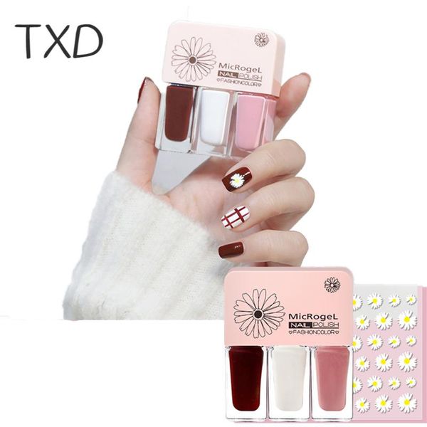 nail polish txd 3 bottles set of nails semi permanent gel varnishes 2021 autumn and winter color water-based peelable
nail polish txd 3 bottles set of nails semi permanent gel varnishes 2021 autumn and winter color water-based peelable