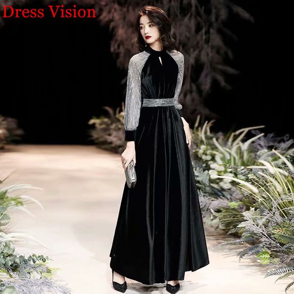 2021 muslim velour long sleeves prom evening vestido noiva robe de mariage 5qhv, White;black
2021 muslim velour long sleeves prom evening vestido noiva robe de mariage 5qhv, White;black