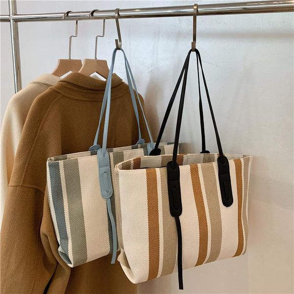 evening bags female totes women's bag large capacity fashion canvas striped shoulder shopper for women luxury designer shopping handbag
evening bags female totes women's bag large capacity fashion canvas striped shoulder shopper for women luxury designer shopping handbag