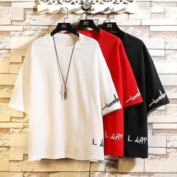 men's t-shirts short sleeve t shirt men 2021 summer black white red japan tshirt tees classic brand fashion clothes oversized, White;black
men's t-shirts short sleeve t shirt men 2021 summer black white red japan tshirt tees classic brand fashion clothes oversized, White;black