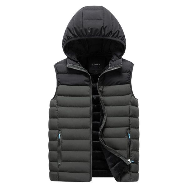 men's vests mens vest jacket men autumn warm sleeveless jackets male winter casual waistcoat clothing, Black;white
men's vests mens vest jacket men autumn warm sleeveless jackets male winter casual waistcoat clothing, Black;white