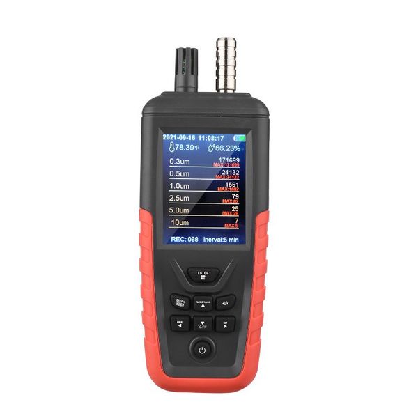gas analyzers dust particle counter 6-channel pm2.5 pm10 detector with 3.2-inch backlight tft color screen air quality tester home use
gas analyzers dust particle counter 6-channel pm2.5 pm10 detector with 3.2-inch backlight tft color screen air quality tester home use