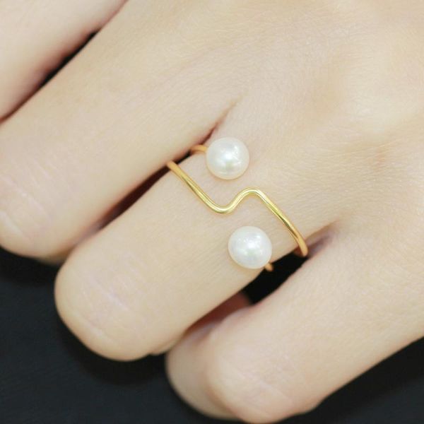 cluster rings 100% 14kgf women natural freshwater pearl ring fine jewelry adjustable valentine's day gift, Golden;silver
cluster rings 100% 14kgf women natural freshwater pearl ring fine jewelry adjustable valentine's day gift, Golden;silver