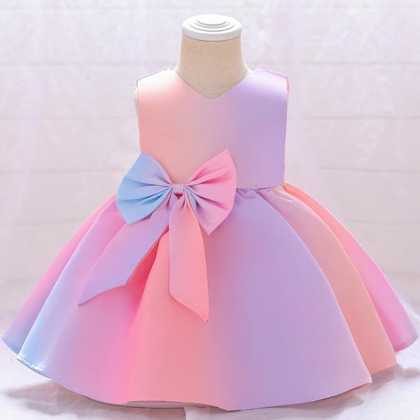 girl's dresses gradient color baby girl dress 1 year birthday party wedding gown tutu christening princess for girls summer, Red;yellow
girl's dresses gradient color baby girl dress 1 year birthday party wedding gown tutu christening princess for girls summer, Red;yellow