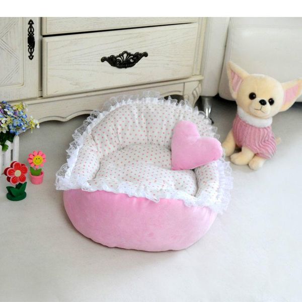 55*45cm comfortable dog bed princess style lace dot cats dogs beds pet sleeping mat pets mats pink/blue nest 2021 new fashion
55*45cm comfortable dog bed princess style lace dot cats dogs beds pet sleeping mat pets mats pink/blue nest 2021 new fashion