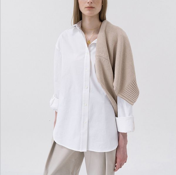 new 2021 spring cotton loose blouses women solid color casual shirts side split female plus size clothes oq63, White
new 2021 spring cotton loose blouses women solid color casual shirts side split female plus size clothes oq63, White