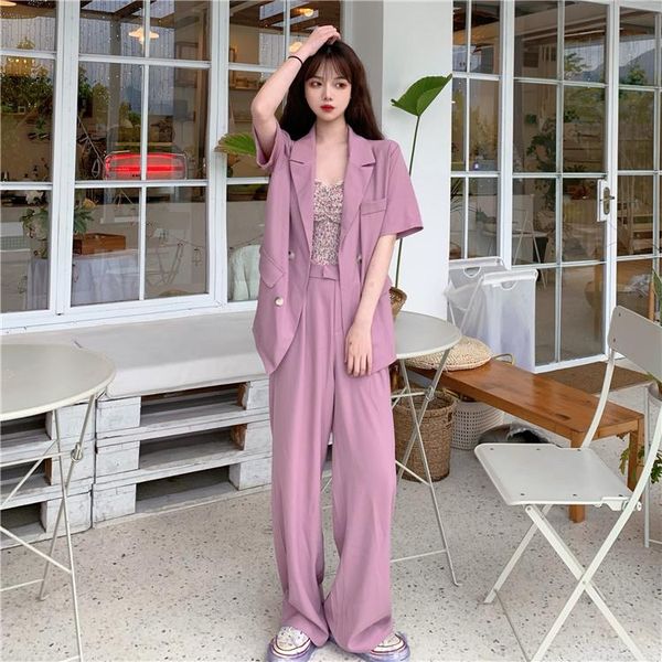 women's tracksuits summer blazer and pants women two piece set joggers suit sets female outfits crop ensemble femme 2, Gray
women's tracksuits summer blazer and pants women two piece set joggers suit sets female outfits crop ensemble femme 2, Gray
