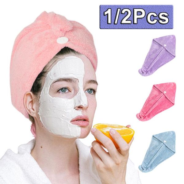 towel hat wrap for adults rapid drying hair cap women towels bath microfiber solid super absorption turban quick dryer with buttons
towel hat wrap for adults rapid drying hair cap women towels bath microfiber solid super absorption turban quick dryer with buttons