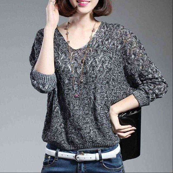 autumn sweater women sweaters pullovers casual v neck loose batwing sleeve hollow out thin knitted female, White;black
autumn sweater women sweaters pullovers casual v neck loose batwing sleeve hollow out thin knitted female, White;black