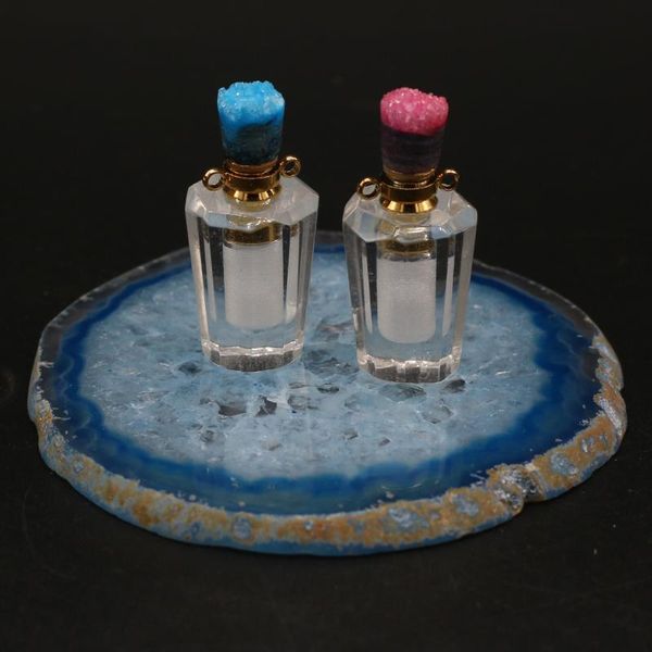 chains fine transparent crystal pendants reiki heal perfume bottle 6 colors available for women jewelry making diy necklace gifts, Silver
chains fine transparent crystal pendants reiki heal perfume bottle 6 colors available for women jewelry making diy necklace gifts, Silver