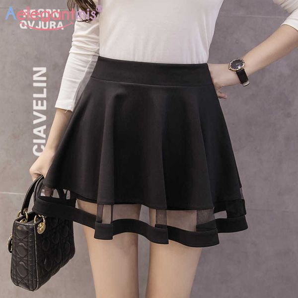 aelegantmis summer preppy style women mesh pleated skirt black student high waist mini short skirts ladies casual a-line 210607
aelegantmis summer preppy style women mesh pleated skirt black student high waist mini short skirts ladies casual a-line 210607