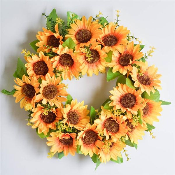 decorative flowers & wreaths sunflower silk garland fashion fake artificial plant hanging holiday wedding party decoration
decorative flowers & wreaths sunflower silk garland fashion fake artificial plant hanging holiday wedding party decoration