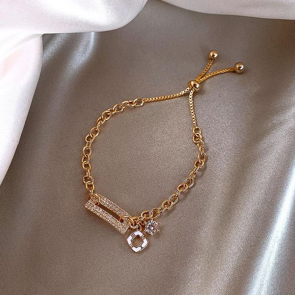 women fashion gold plated color chain charm bracelet crystal set jewelry adjustable daily accessoies, Golden;silver
women fashion gold plated color chain charm bracelet crystal set jewelry adjustable daily accessoies, Golden;silver