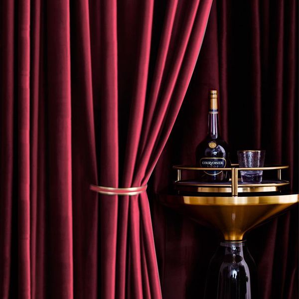 luxury nordic velvet curtain red blackout curtains for living room bedroom thickened velvet french window curtains
luxury nordic velvet curtain red blackout curtains for living room bedroom thickened velvet french window curtains