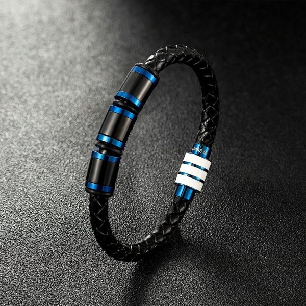 charm bracelets megin d punk personality magnet genuine leather titanium steel for men women couple friend fashion gift jewelry, Golden;silver
charm bracelets megin d punk personality magnet genuine leather titanium steel for men women couple friend fashion gift jewelry, Golden;silver
