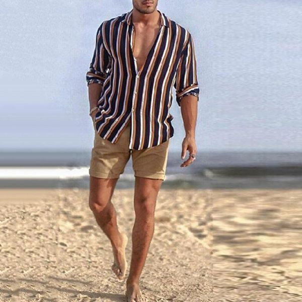 men's dress shirts fashion men casual long sleeve turn down collar vertical stripes buttons slim shirt stylish simple loose hombre, White;black
men's dress shirts fashion men casual long sleeve turn down collar vertical stripes buttons slim shirt stylish simple loose hombre, White;black