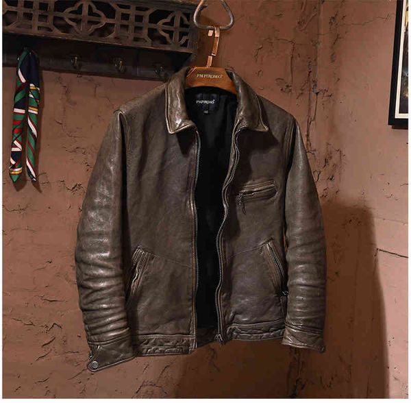 men's tanned sheep vintage et, fit, fashionable leather clothing, luxury, delivery, Black
men's tanned sheep vintage et, fit, fashionable leather clothing, luxury, delivery, Black