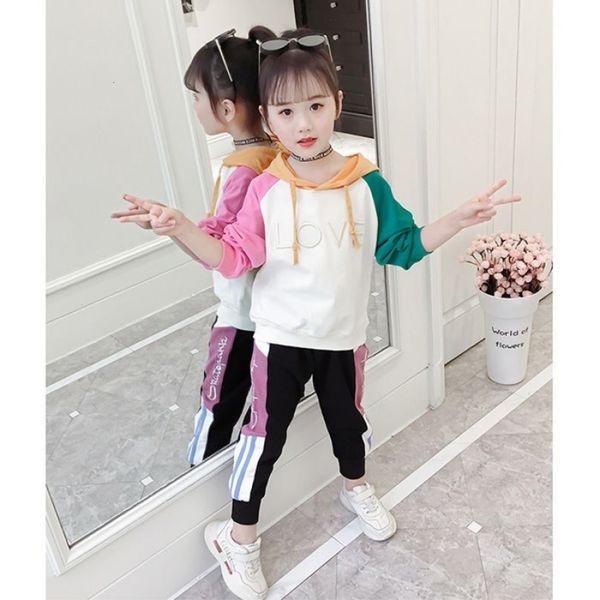 kids clothes sets sport suit hooded sweatshirt+pants tracksuit 2020 new teenage girls casual spring autumn outfits 3-13y, White
kids clothes sets sport suit hooded sweatshirt+pants tracksuit 2020 new teenage girls casual spring autumn outfits 3-13y, White