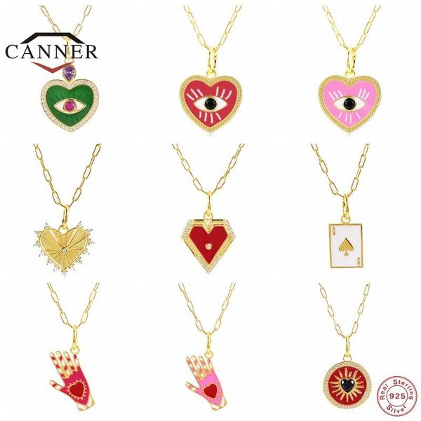 chains canner heart-shaped devil's eye pendant 925 sterling silver clavicle necklace for women chain choker link necklaces jewelry
chains canner heart-shaped devil's eye pendant 925 sterling silver clavicle necklace for women chain choker link necklaces jewelry