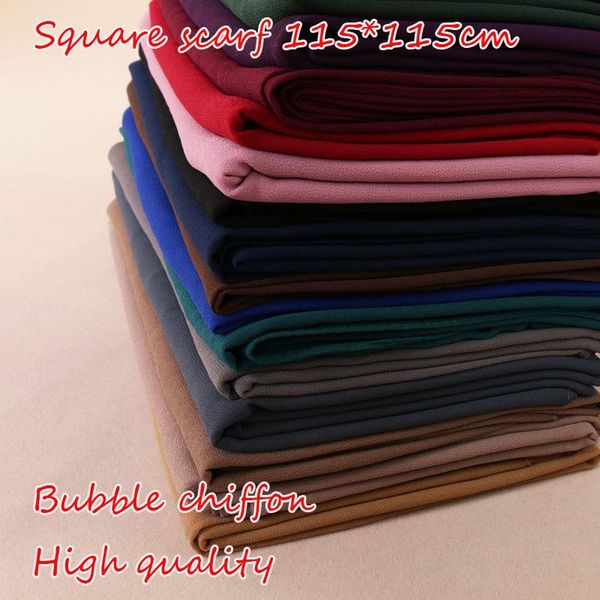 scarves women's square bubble chiffon instant shawl plain solid color head scarf muslim kerchief hijab foulards sjaal 115*115cm, Blue;gray
scarves women's square bubble chiffon instant shawl plain solid color head scarf muslim kerchief hijab foulards sjaal 115*115cm, Blue;gray