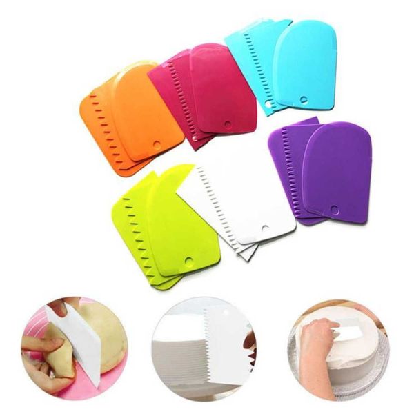 baking tools plastic dough knife icing fondant scraper decorating plain smooth jagged edge spatulas cutters cake tool sn3881
baking tools plastic dough knife icing fondant scraper decorating plain smooth jagged edge spatulas cutters cake tool sn3881