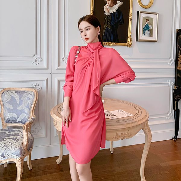 casual dresses fashion cuffs bat pink women's summer and autumn french collar lace shirt, Black;gray
casual dresses fashion cuffs bat pink women's summer and autumn french collar lace shirt, Black;gray