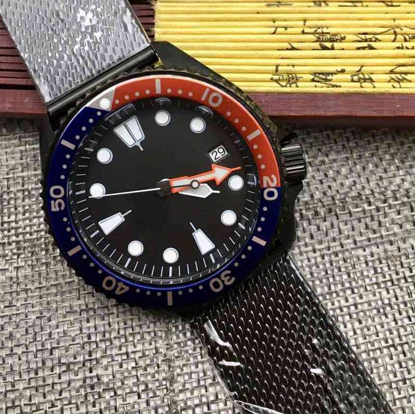 plate retro iron 42mm no automatic men mechanical watches light-emitting black pvd coated case mechanical men's clock, Slivery;brown
plate retro iron 42mm no automatic men mechanical watches light-emitting black pvd coated case mechanical men's clock, Slivery;brown