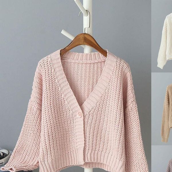 knitting loose sweater womens fashion color deep v neck long sleeve warm lazy wind female long sleeve, White;black
knitting loose sweater womens fashion color deep v neck long sleeve warm lazy wind female long sleeve, White;black