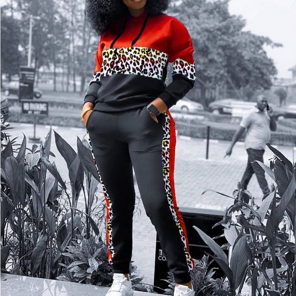 leopard splice sweatpants from two female ensemble full sleeve hoodies and pants defines new fall streetwear training 2 piece outfits o53o, Gray
leopard splice sweatpants from two female ensemble full sleeve hoodies and pants defines new fall streetwear training 2 piece outfits o53o, Gray
