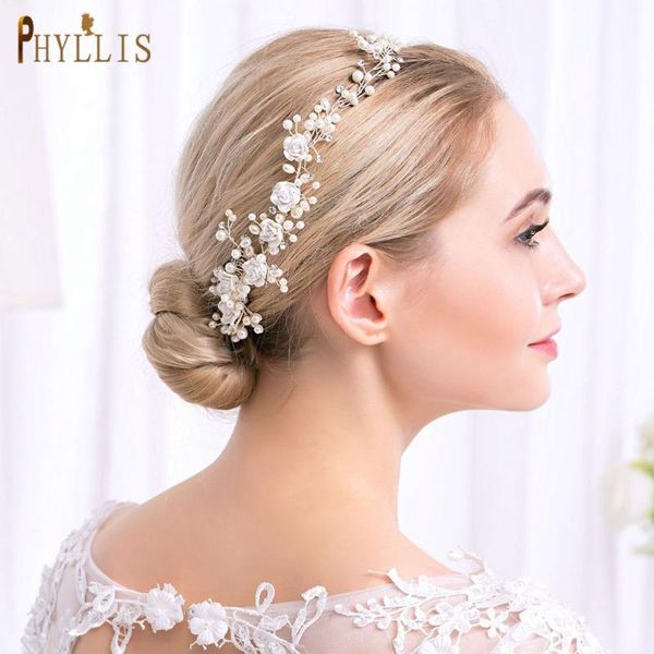 hair clips & barrettes phyllis a70 handmade pearl ceramic flower headband wedding tiaras for women comb bridal accessories headwear, Golden;silver
hair clips & barrettes phyllis a70 handmade pearl ceramic flower headband wedding tiaras for women comb bridal accessories headwear, Golden;silver