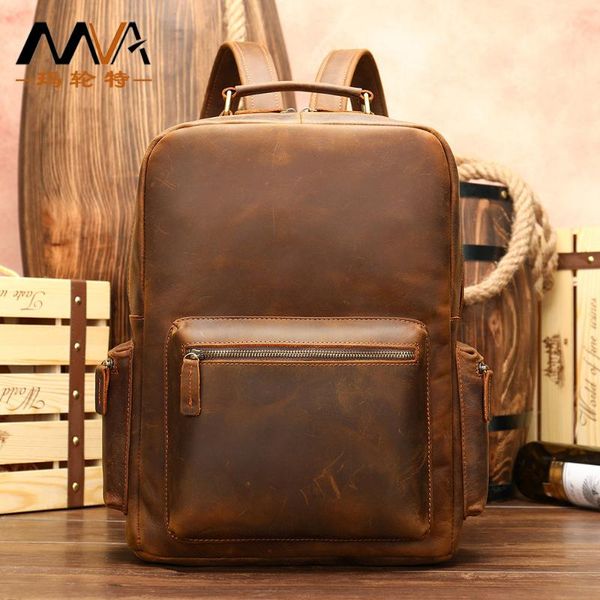 backpack leather retro men's bag cowhide crazy horse business large-capacity travel birthday gift
backpack leather retro men's bag cowhide crazy horse business large-capacity travel birthday gift