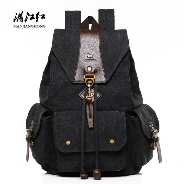 backpack vintage large men drawstring canvas fashion laptravel rucksack casual school bags for teenagers 1234
backpack vintage large men drawstring canvas fashion laptravel rucksack casual school bags for teenagers 1234