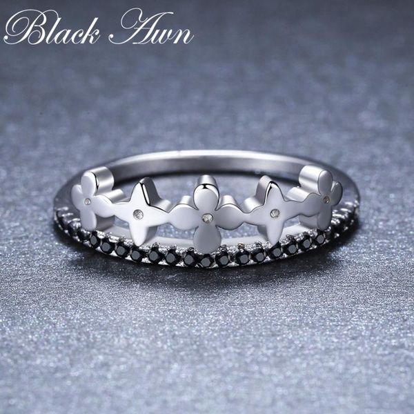 cluster rings flower 2021 cute 925 sterling silver fine jewelry engagement black spinel ring for women anillos mujer g070, Golden;silver
cluster rings flower 2021 cute 925 sterling silver fine jewelry engagement black spinel ring for women anillos mujer g070, Golden;silver