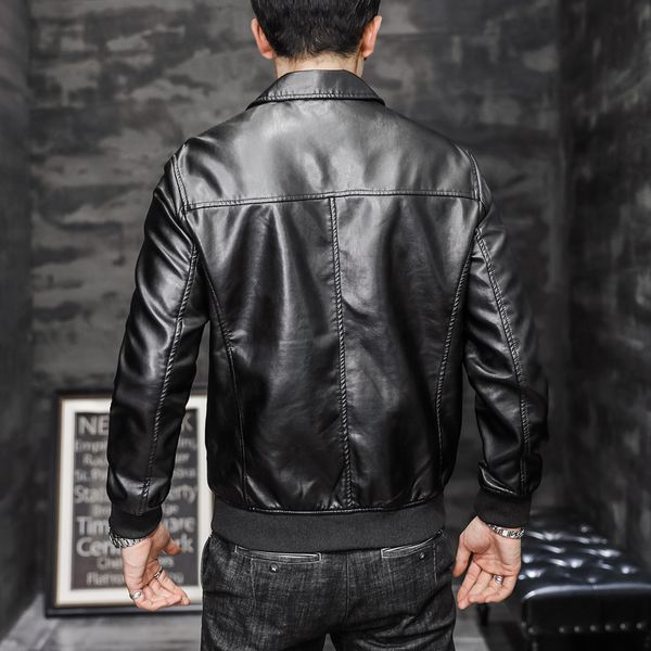 New Classic 2021 Vintage Turn Down Collar Plutonium Leather Men's Clothes Fashion Large Pockets Thin Black Fitting Motorcycle Jackets VG1T
New Classic 2021 Vintage Turn Down Collar Plutonium Leather Men's Clothes Fashion Large Pockets Thin Black Fitting Motorcycle Jackets VG1T