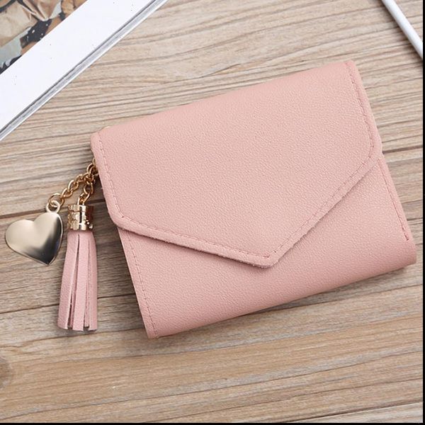 womens wallet cute student tassel pendant short trend small fashion pu coin purse ladies card bag for women, Red;black
womens wallet cute student tassel pendant short trend small fashion pu coin purse ladies card bag for women, Red;black