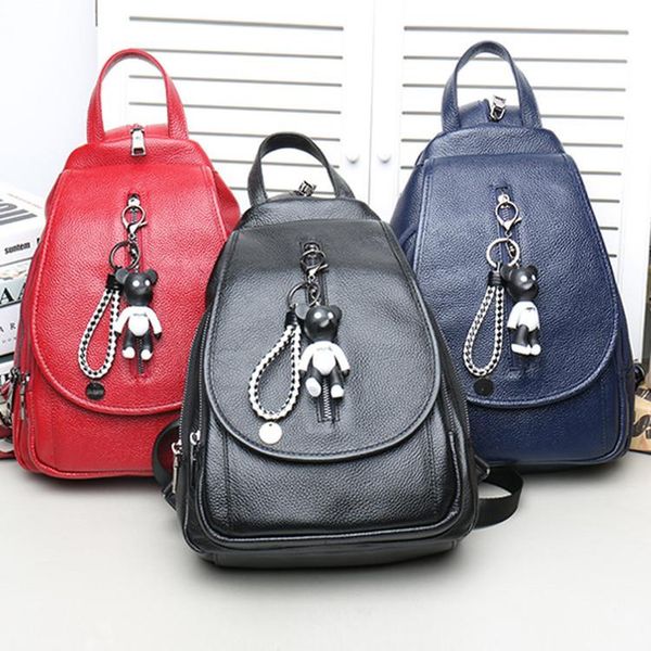 backpack juanjuan leather portable south korea act as purchasing agency female bag soft lady fashion
backpack juanjuan leather portable south korea act as purchasing agency female bag soft lady fashion