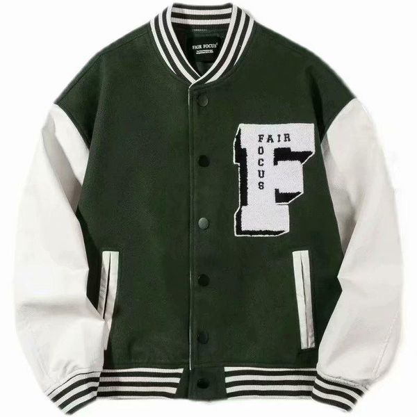 men's jackets hip hop letters embroidery college mens patchwork color block harajuku bomber varsity jacket baseball coats -40, Black;brown
men's jackets hip hop letters embroidery college mens patchwork color block harajuku bomber varsity jacket baseball coats -40, Black;brown