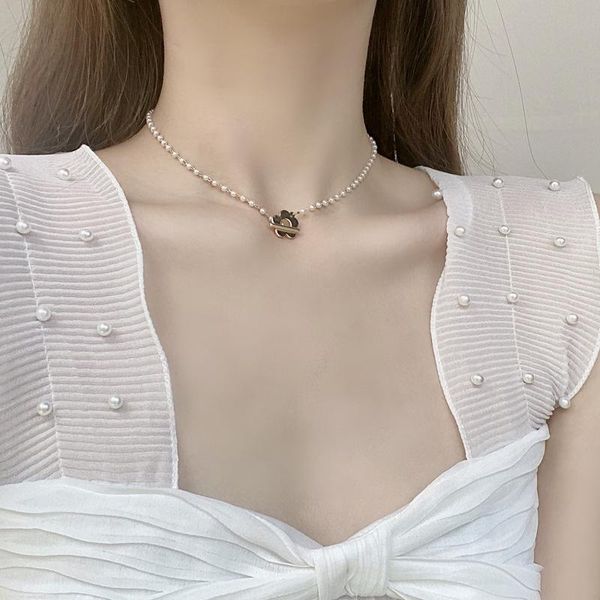 chokers jewelry necklace selling small whte simulated pearls choker delicate design metal flower charm zb11 gift, Golden;silver
chokers jewelry necklace selling small whte simulated pearls choker delicate design metal flower charm zb11 gift, Golden;silver